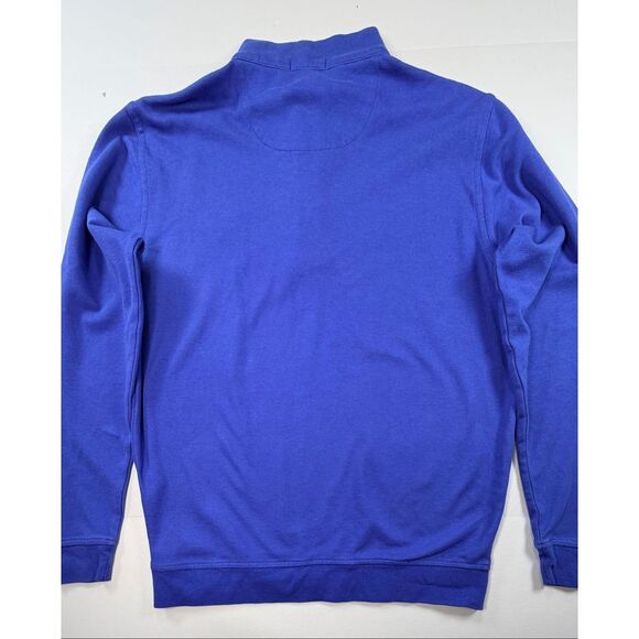 Peter Millar Rhode Island Country Club Embroidered 1/4 Zip Blue Men's Size Large - Picture 5 of 10